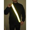 Mizukei Yakutsu 3302502 Reflective Task with Adjustable Size, White