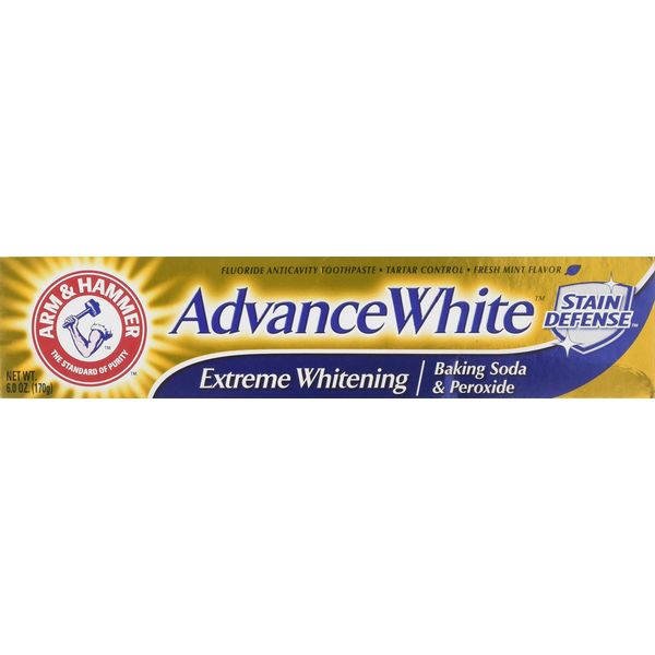 Arm & Hammer Advance White Extreme Whitening Toothpaste Clean Mint - 6 Oz-