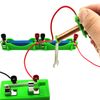 EUDAX DIY Physics Experiment Model Kit Electromagnetic Materials Electromagnet and Basic Electricity Discovery Circuit for School Lab Creative Educational Science Projects Teaching Equipment