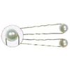 Solida Grande épingle Cheveux De Perles, 6 Pièces.
