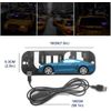 Taxi Pink Light Sign for Car Windshield with Suction Cups, USB A Switch Cable