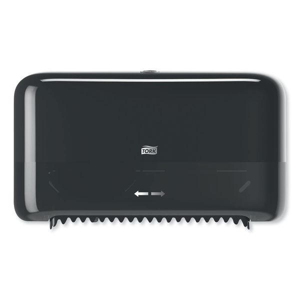 Elevation Coreless High Capacity Bath Tissue Dispenser,14.17 X 5.08 X 8.23,Black