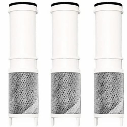 SEPZS2103PC Water Filter Cartridge, 3 Pieces, Compatible with Water Purifier Mixing Faucet Cartridges, Compatible with KM6001EPC, KM6001ZEPC, K1600 and More High Performance Type Compatible