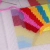 Trimits Half Stitch Tapestry Kit, Printed Canvas, Threads, Needle & Instructions, Glasses Case, Sunrays