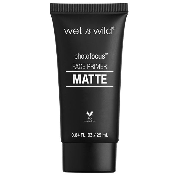 Wet 'n' Wild, Phot Focus Face Primer - Matter Face Primer für das Gesicht, Matt-Effekt, minimiert Poren, füllt Falten auf, Formel mit Trennmitelzusatz, samtige Textur, Partner in Prime