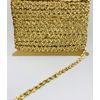 Trimplace Gold 3/8" Cupped Sequin Scroll - 12 Yards