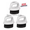 3 PACK  BabylissPRO Fade Knuckle Brush White-Soft