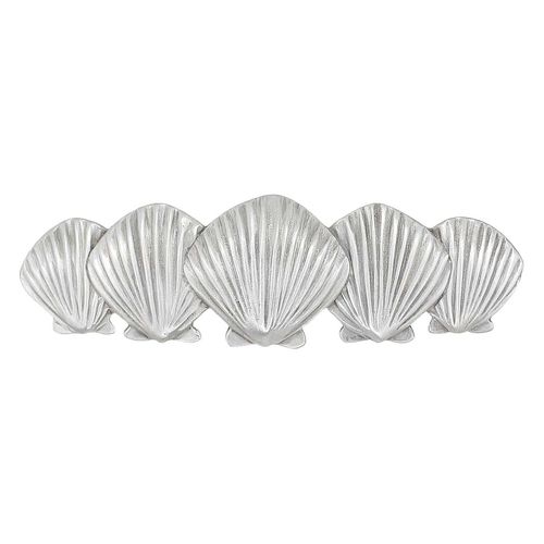 Costello Coastal - Seashell Drawer Pull (Horizontal) - Artist Collection Pewter Hardware