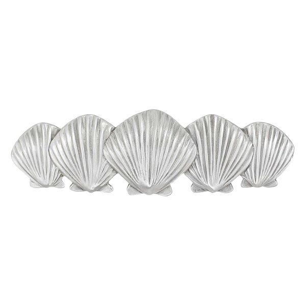 Costello Coastal - Seashell Drawer Pull (Horizontal) - Artist Collection Pewter Hardware