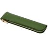 Copeflap Slim Pencil Case, Simple Pen Pouch, Mini, Solid Color, green
