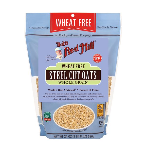 Bob's Red Mill Gluten Free Steel Cut Oats, 24-ounce