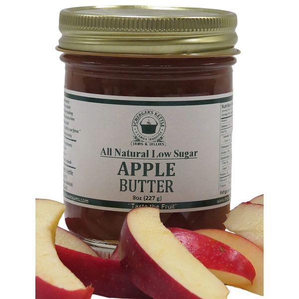 Apple Butter, All Natural/Low Sugar, 8 oz