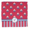 YouCustomizeIt Personalized Sail Boats & Stripes Washcloth