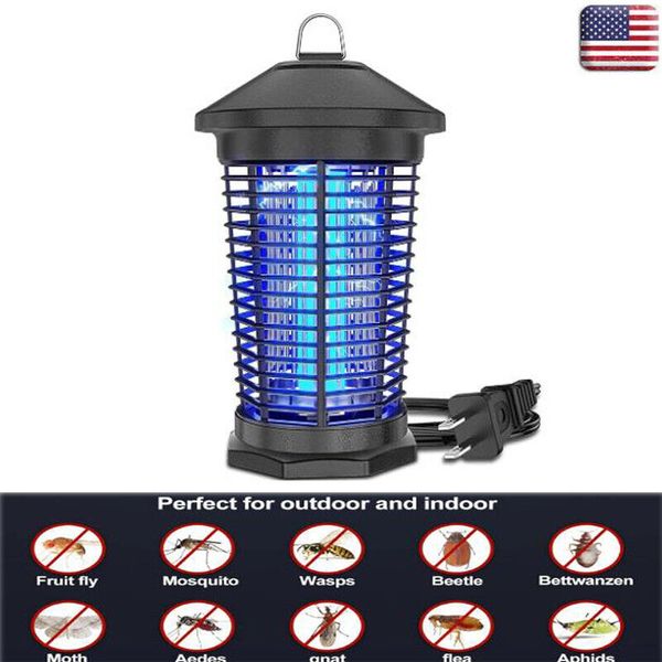 Bug Zapper Outdoor Indoor Waterproof Lantern Fly Trap Electric Mosquito Killer