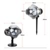 Christmas Snowflake Projector Outdoor LED Moving Snowfall Laser Light Landscape