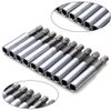 20 Pack Magnetic Impact Screwdriver Extension Drill Bit Tip Holder 1/4 Hex Shank