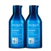 Redken Hair Shampoo for Brittle and Damaged Hair, Anti Hair Breakage, with Soy Proteins, Ceramides, Sepicap and Arginine, Extreme Shampoo, 2 x 300 ml