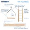 Prevue Pet Products Birdie Basics 7 Piece Toy Bundle Kit