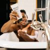 MARLOWE. No. 122 Men's Facial Scrub 6 oz | Light Daily Exfoliating Face Cleanser | Fresh Sandalwood Scent | Includes Natural Extracts