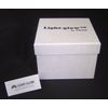 White Fine Porcelain Butterflies Lithophane Tea Light Holder