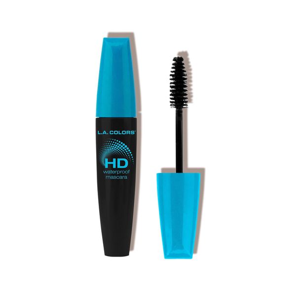 L.A. COLORS HD Waterproof Mascara, Very Black CMS522