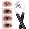 Set of 50 Disposable Eyeliner Brush, Eyeliner Makeup Brush, Eyelash and Eyebrow Brush, Makeup Brush, Eye Makeup Tool, Travel, Portable, Cosmetic Supplies, Nail Art, Lip, Multifunctional