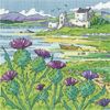 Heritage Crafts Cross Stitch Kit - Thistle Shore (Aida)
