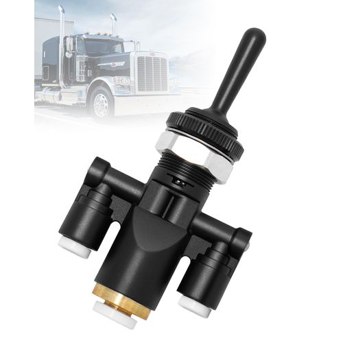 818-0007-000 Air Window Toggle Valve Switch for Peterbilt 379 Kenworth Truck Replace 8180007000
