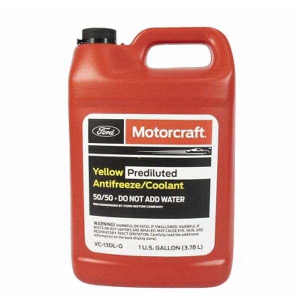 4 PACK!!!! Engine Coolant Antifreeze YELLOW CONCENTRATED MOTORCRAFT VC-13-G