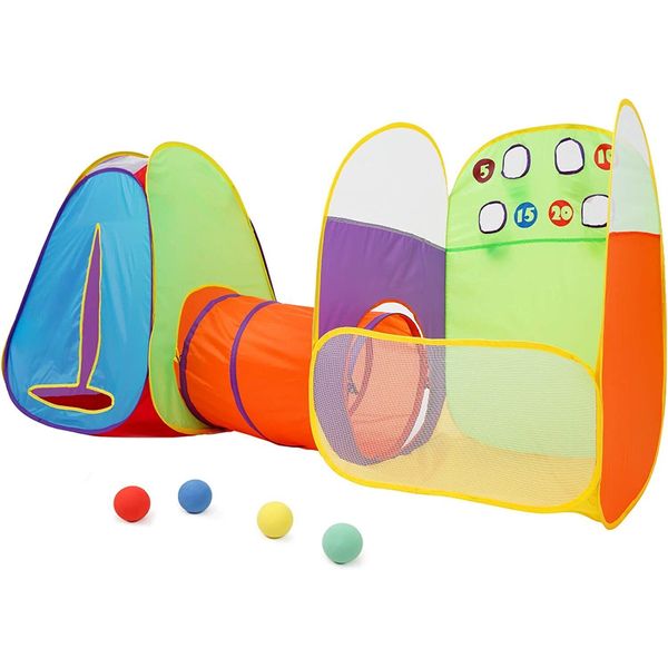 Alvantor Pop Kids Play Tent Toys Tent Tunnel Ball Pit Indoor Outdoor Baby Tent