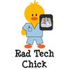 CafePress Rad Tech Chick Oval Sticker Oval Car Bumper Sticker