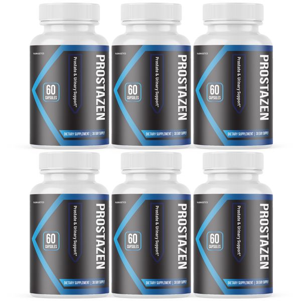 Prostazen Pills to Support Healthy Prostate Functions - 6 Bottles