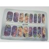 Colorful Triangles Nail Polish Wraps - Nail Polish Strips