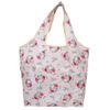 Peanuts SNAP3412 Swirl Shopping Bag, Flower, White