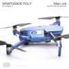 Wrapgrade Poly Skin compatible with DJI Mavic 2 Main unit (CELESTE BLUE)