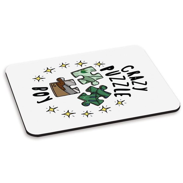 Gift Base Crazy Puzzle Boy Stars PC Computer Mouse Mat Pad