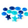 PrymLove Fasteners, Blue, 12 x 7 x 2 cm