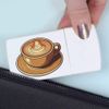 'Cappuccino Coffee' Pill Box with Tablet Splitter (PI00030806)