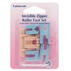 Zipper Foot Set: Invisible
