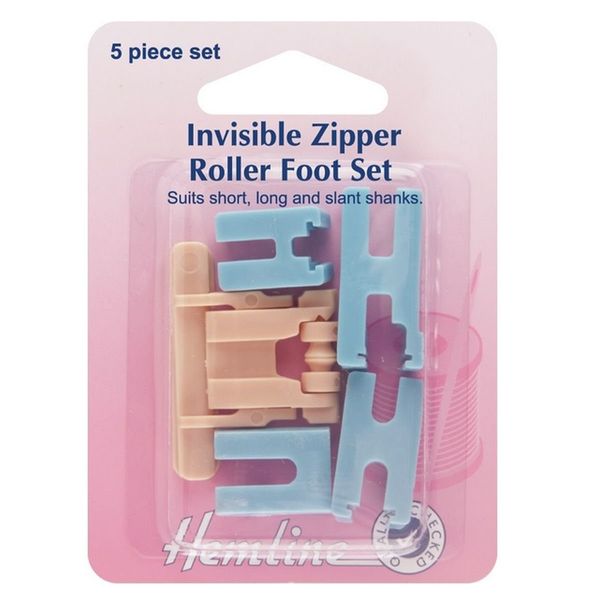 Zipper Foot Set: Invisible