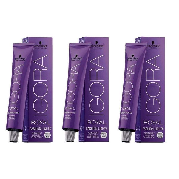 Igora Royal Fashion Lights Taglia L 88 Confezione da (3 X 60ml)