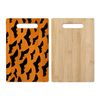 CafePress Halloween Bat Pattern Wood Cutting Board 11.25"x7.5"