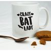 Hippowarehouse Crazy bat Lady Printed Mug Cup Ceramic 10oz