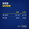 TENA Men Super Plus Protective Underwear, Incontinence, Disposable, Heavy Absorbency, Small/Medium, 16 Count