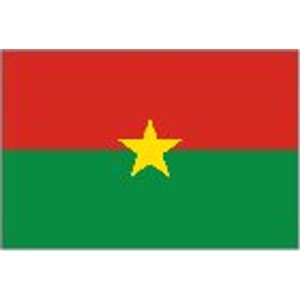 5FT X 3FT BURKINA FASO NATIONAL FLAG