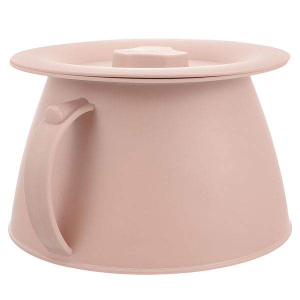 TOPBATHY Urinal Bucket Chamber Pot Bedpan with Thickened Lid Spittoon Urine Pot Potty Pee Bucket Portable Toilet Urinal Spittoon for Elder Women Men