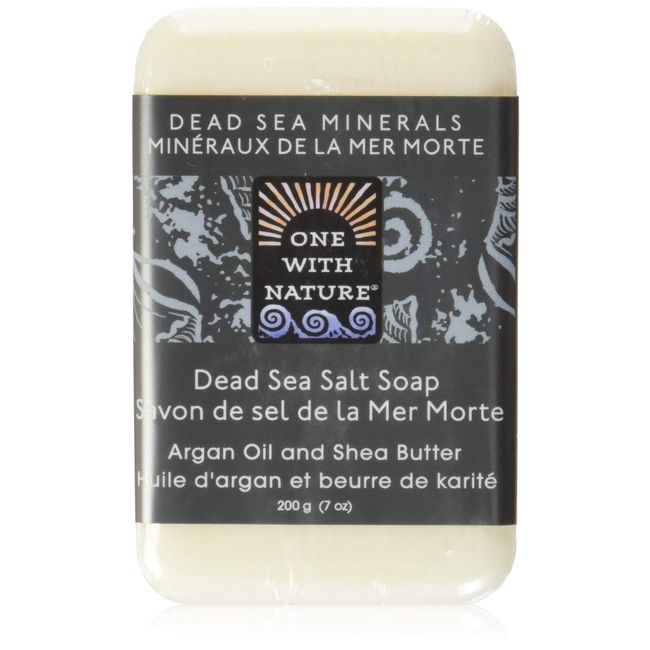 Only Natural One with Nature Dead Sea Mineral Dead Sea Salt Soap, 7 Ounce