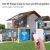 DEWENWILS Remote Control Light Bulb Socket E26 E27 Base, Wireless Light Switch