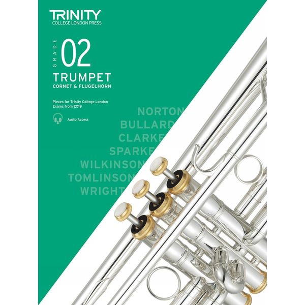 Trinity College London Trumpet, Cornet & Flugelhorn Exam Pieces 2019-2022. Grade 2