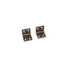 1 1/4 Butt Stop Hinges Premium Machined Cabinet Furniture Hinge Solid Brass.